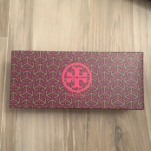 Tory Burch box with receipt holder